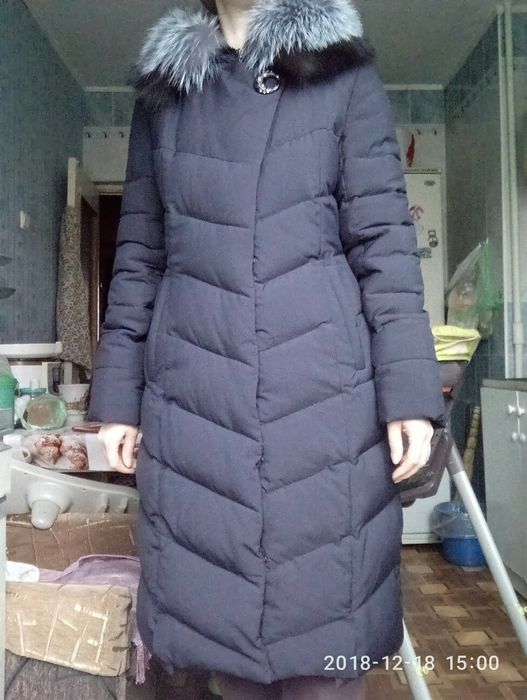 Женская зимняя куртка-пальто HAILUOZI (пуховик) 48-50р-р