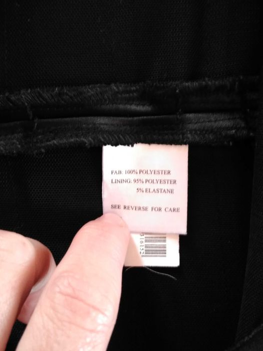 Платтячко чорне розміру s