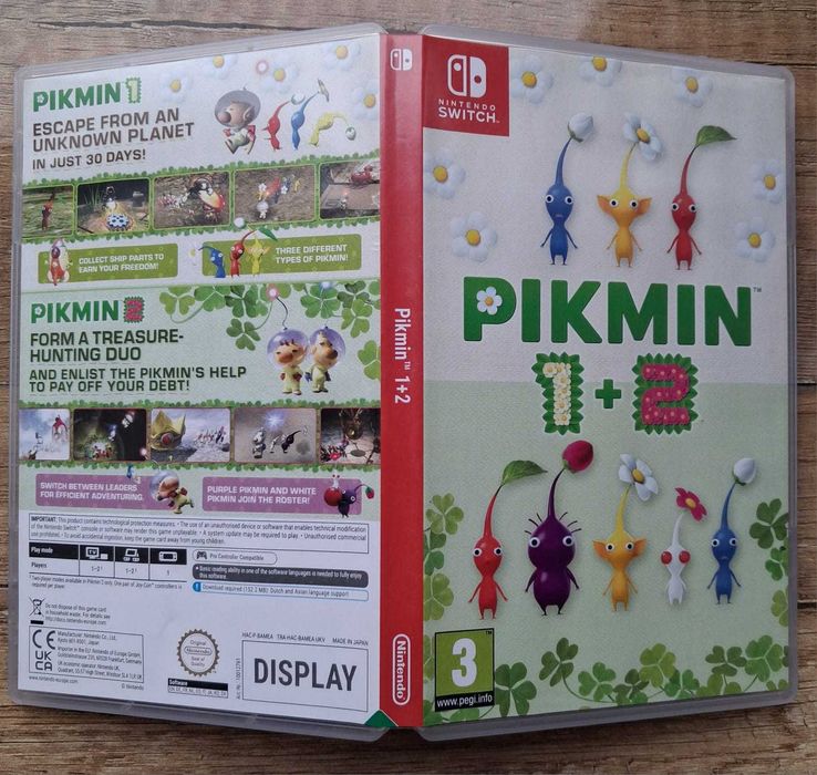 PUDEŁKO BOX do Pikmin Nintendo Switch