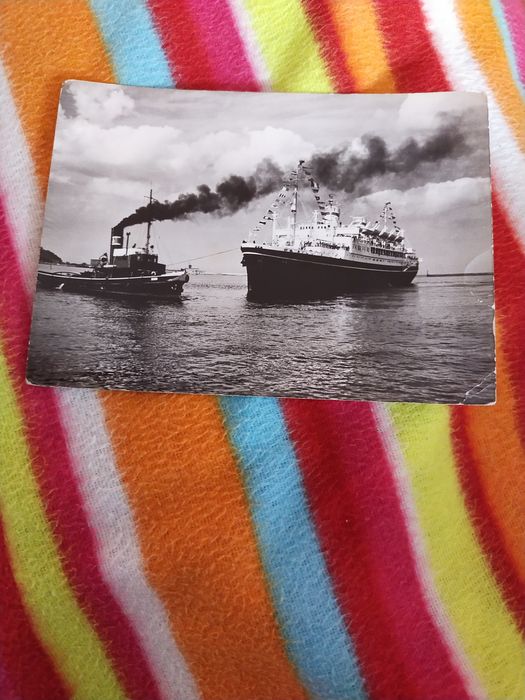 SPRZEDAM stare pocztówki ze statkami