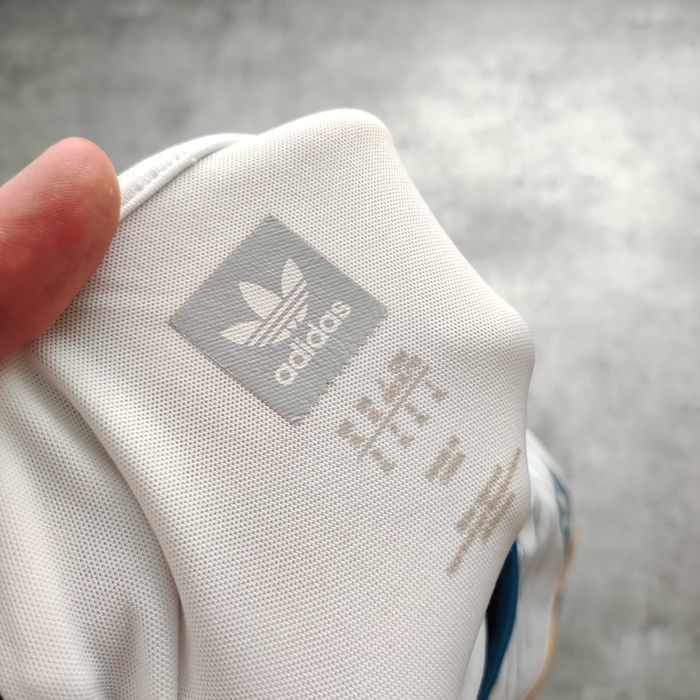 MĘSKA Lekka Bluzka PREMIUM w Stylu Retro Adidas Śliski Materiał Logo