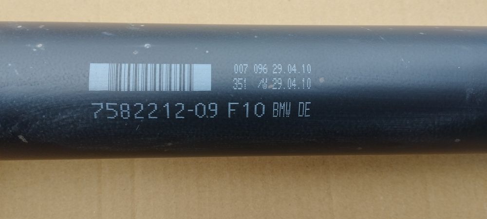 Wał napędowy bmw f10 3.0 d 2.5d