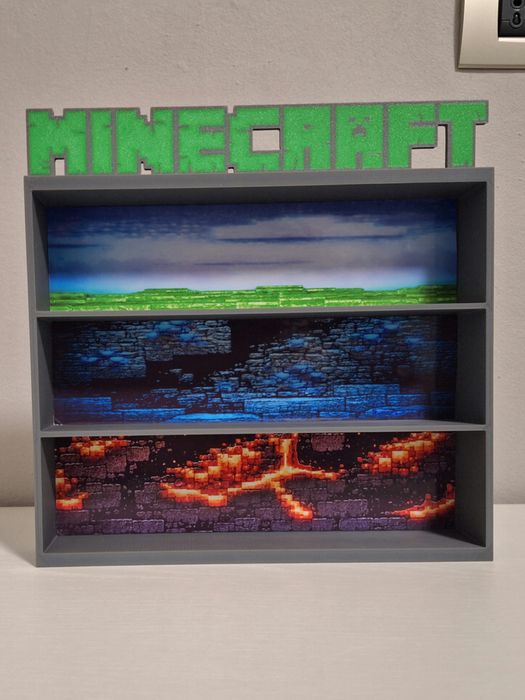 ‼️Різні Полички Підставки Kinder Joy Minecraft Майнкрафт кіндер Будинок