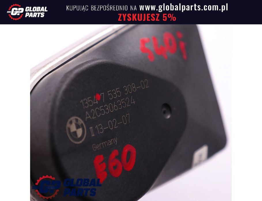 BMW E60 E61 E63 E65 N62N Przepustnica Benzyna