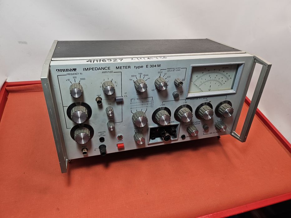Profesjonalny unikatowy Miernik Impedancji Mera-Tronik E 304 M – Wersja Workshop (1975)