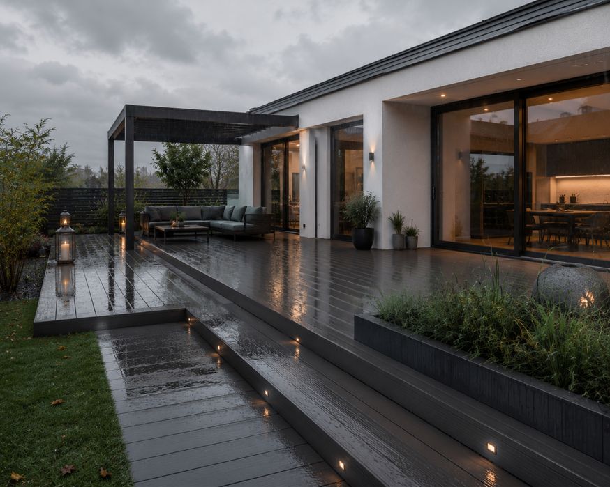 zadaszenie tarasu wiata pergola weranda poliwęglan pergola