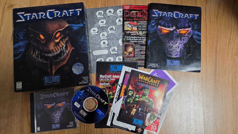 PC Starcraft premierowe wydanie big box