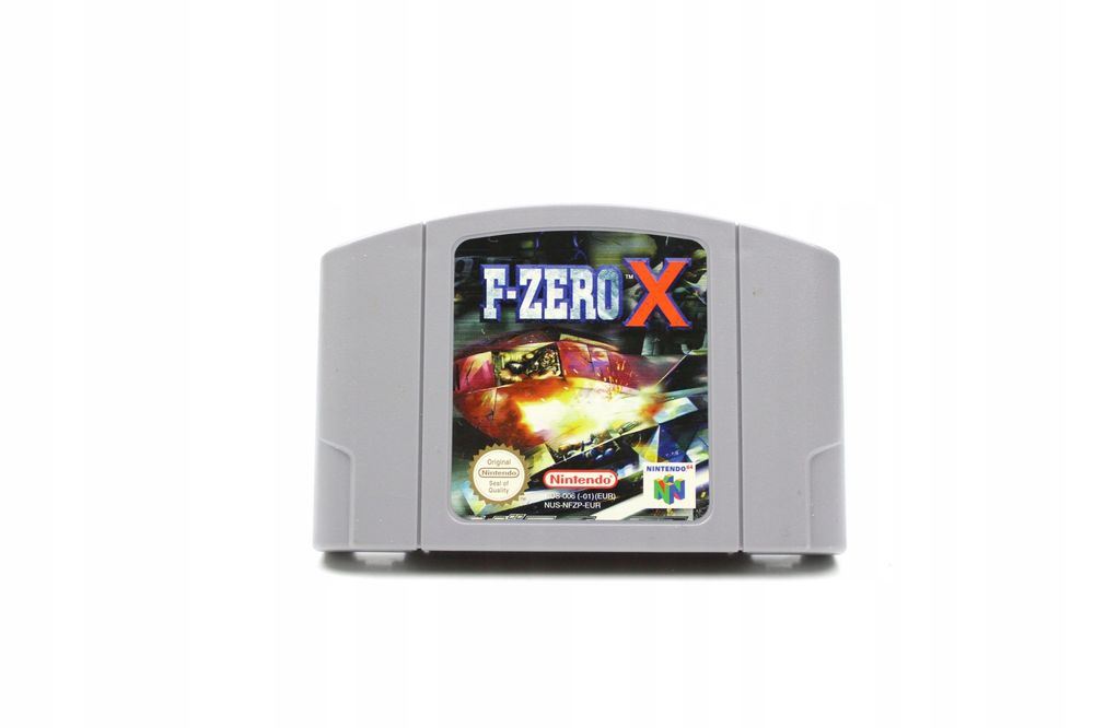 F-Zero X Nintendo 64 pudełkowa
