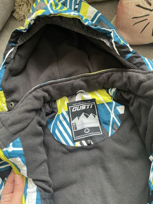 Зимова курточка і штани лижний костюм дитячий для хлопчика 104см Gusti