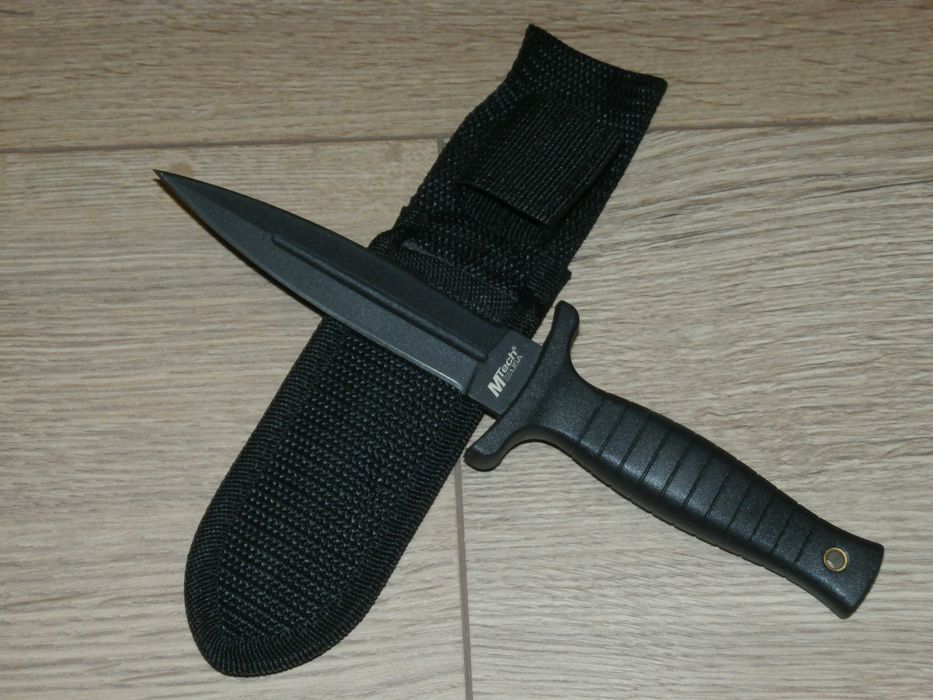 Ніж Кинджал Морської Піхоти MTech USA MT-206BK Black 23см+ножни кордур