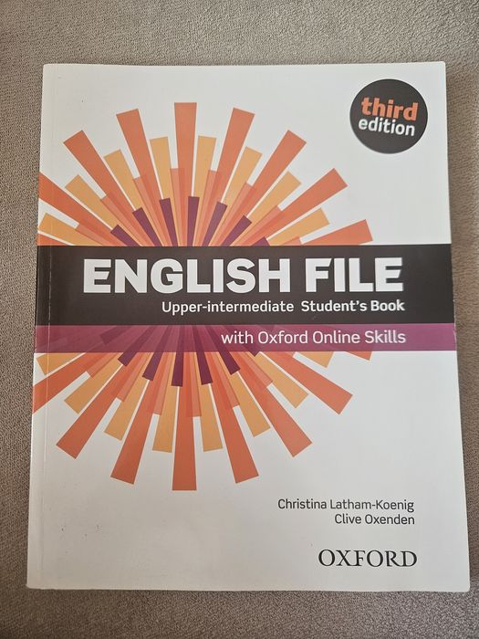 English File Upper-Intermediate Student's Obok OXFORD Third Edition