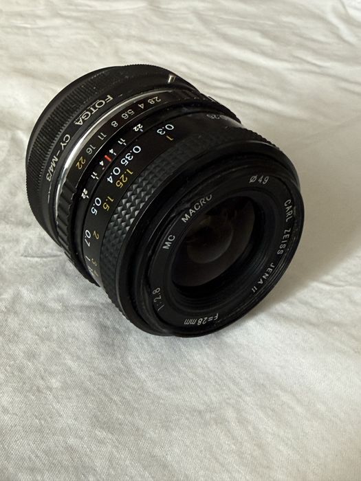 Carl Zeiss Jena MC 28mm f/2.8 (M42) + адаптер Nikon