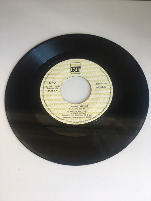 Disco Vinil O Passarinho