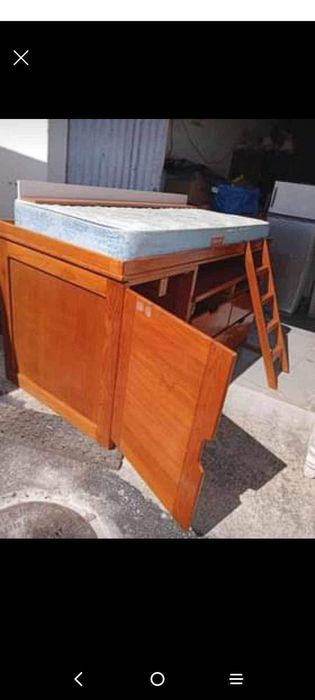 Cama com Arrumação