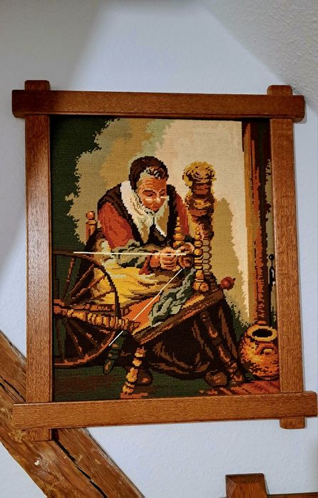 Вышитая картина 60×50.