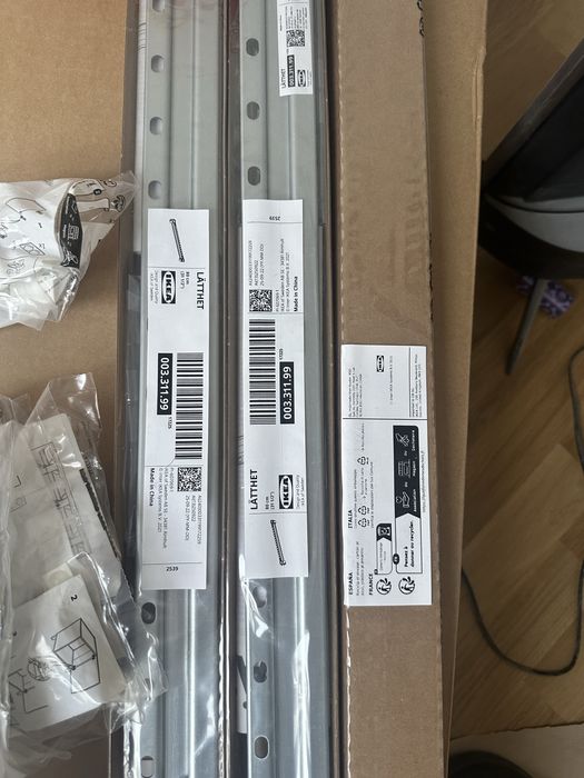 Направляючі до підвісноі системи IKEA LÄTTHET 003.311.99