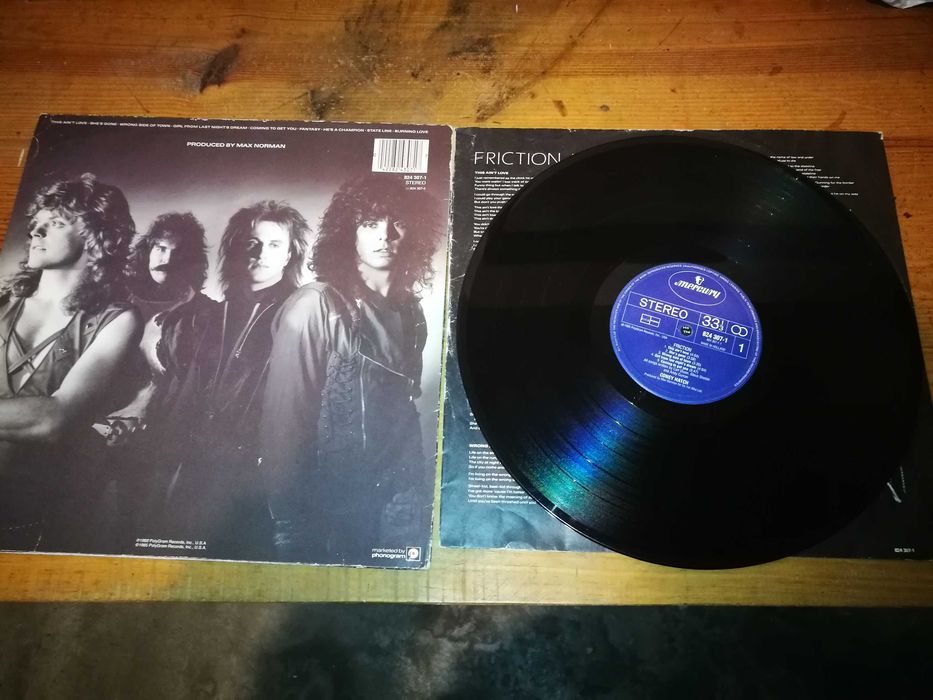 CONEY   HATCH (metal-Hard Rock) - Friction (Ed Alemã – 1984) LP