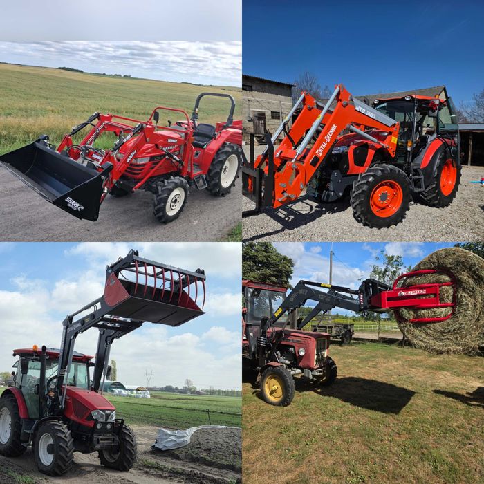 Ładowacz Czołowy / TUR / Ursus/Zetor/Valtra/Casei/John Deere/New Holland/Fendt/Renault/Yanmar/Iseki/Kubota/Wolmet/Metal-Technik/ Mini Traktor