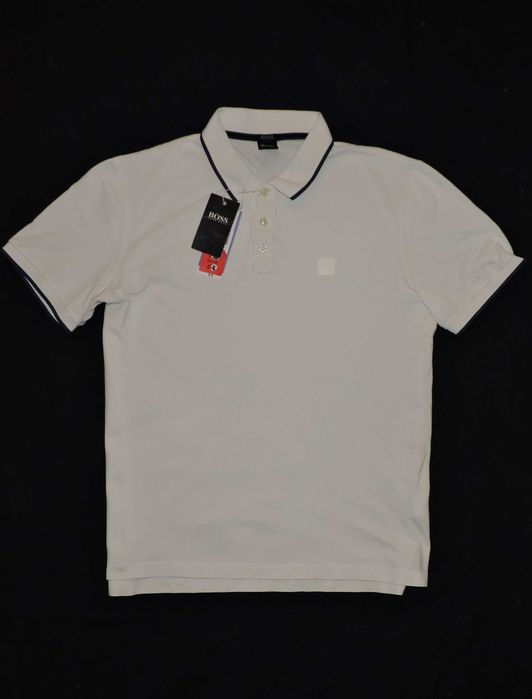 поло тениска футболка Hugo Boss black (L-XL)