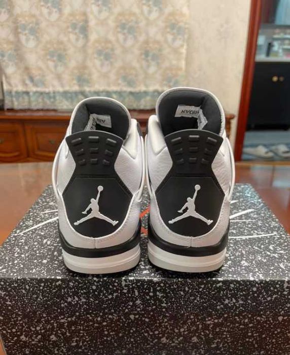 "Buty męskie Trampki" Jordan_4_retro_military_black R.38