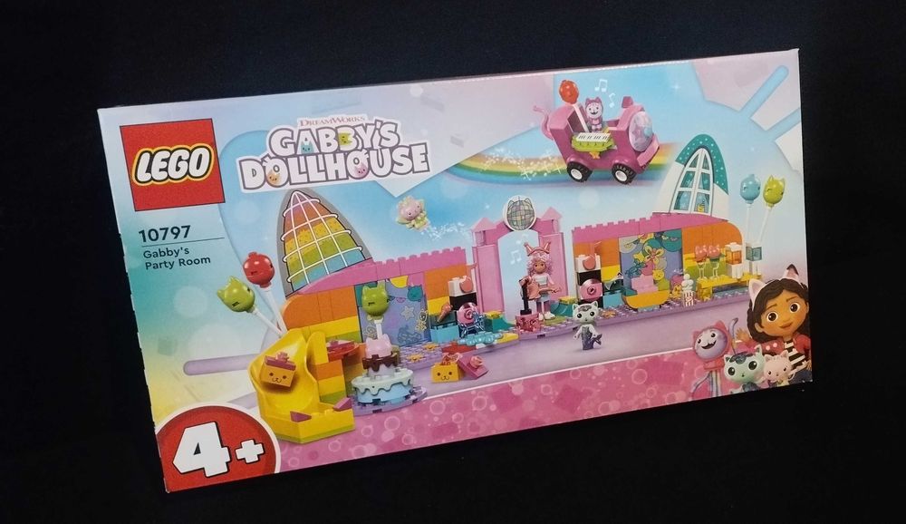 LEGO Koci domek Gabi Sala balowa Gabi 10797