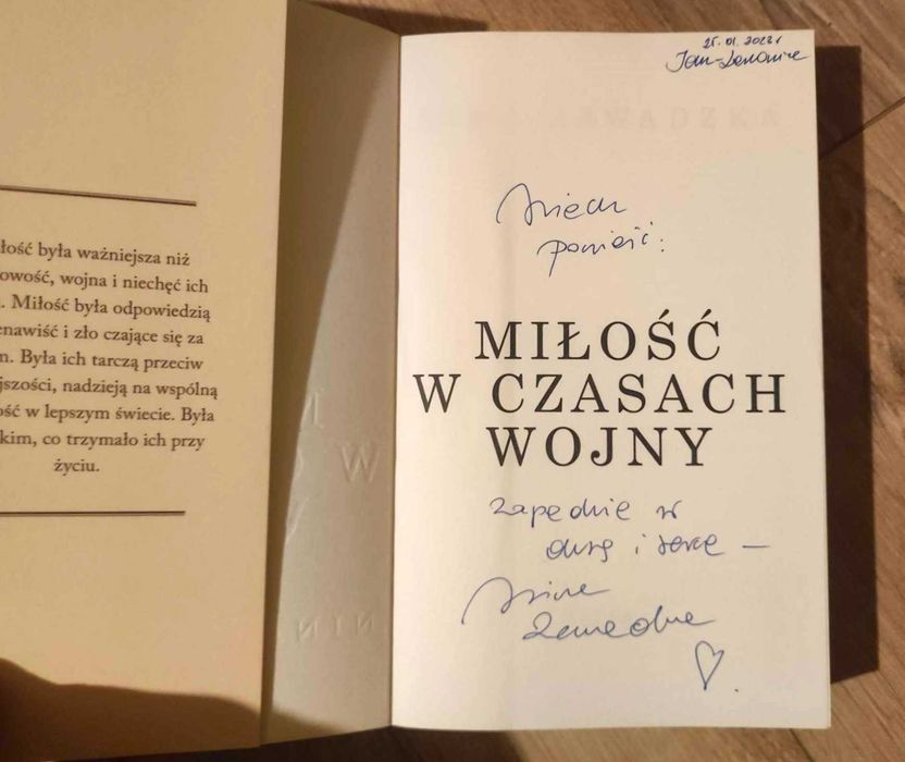 Nina Zawadzka "Miłość w czasach wojny"