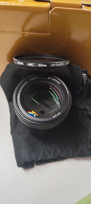 Obiektyw Nikkor 85mm f/1.8