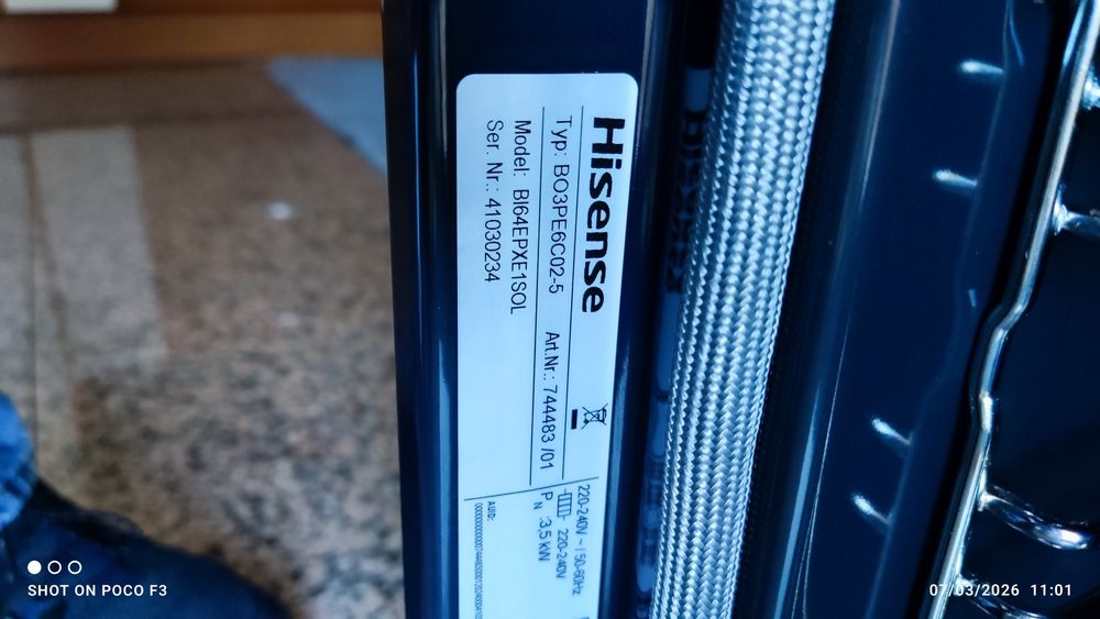 Forno HISENSE A+ com Garantia/Oferta Entrega