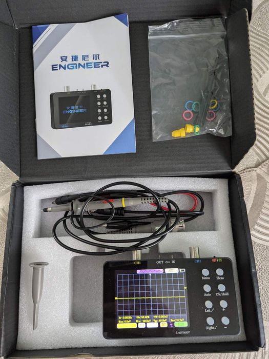 Портативний двоканальний осцилограф SCO2