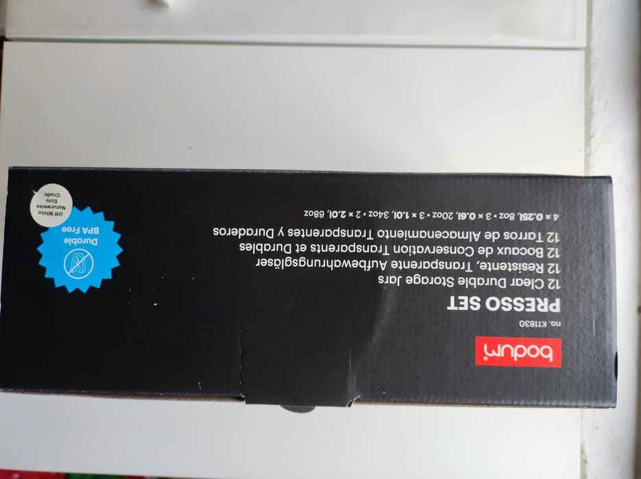 BODUM Presso set 12 *NOVO*
