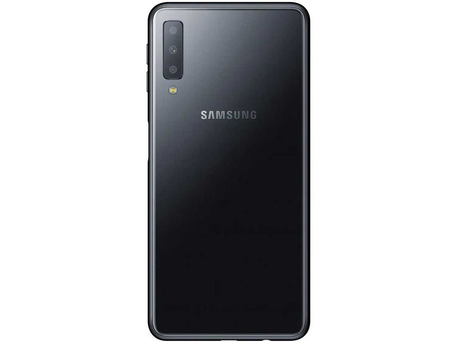 Galaxy A7 64GB - Preto - Desbloqueado em bom estado