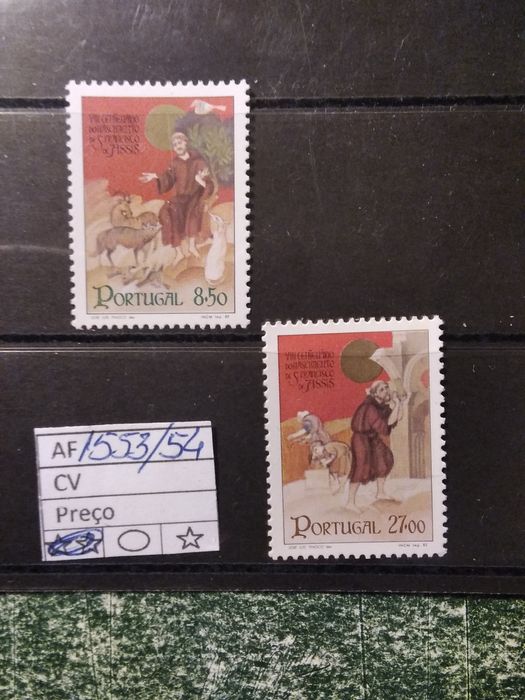 1982 8° Centenário Do Nascimento De São Francisco De Assis MNH **