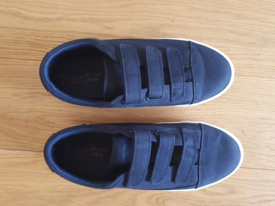 J.nowe trampki sneakersy Next 42 chłopiec męskie granatowe super