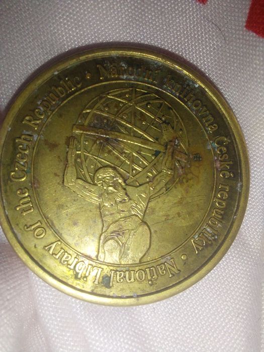 Монета 1727 року клемент 1727  колекцийна медаль