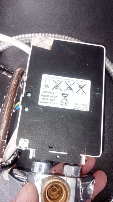 Elektryczny podgrzewacz wody 4500 w Wijas