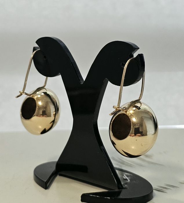 Piękne kolczyki złote 14 karatów