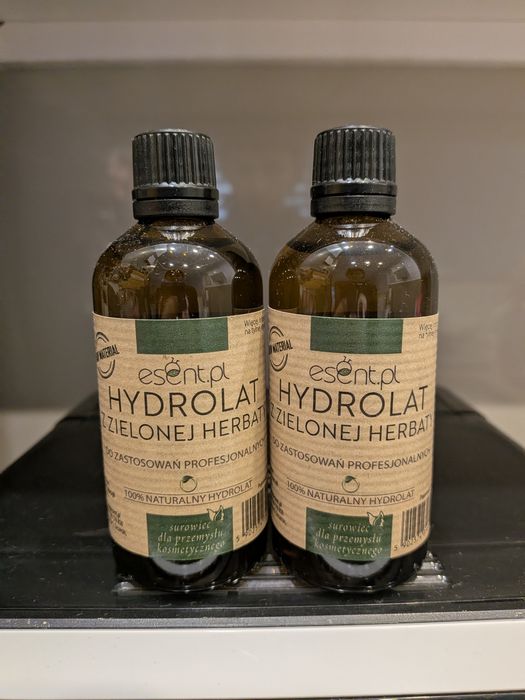hydrolat z zielonej herbaty kosmetyk tonik do pielęgnacji twarzy