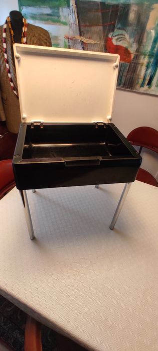 Carrara & Matta Banco Mesa de Apoio vintage anos 70 Italiana