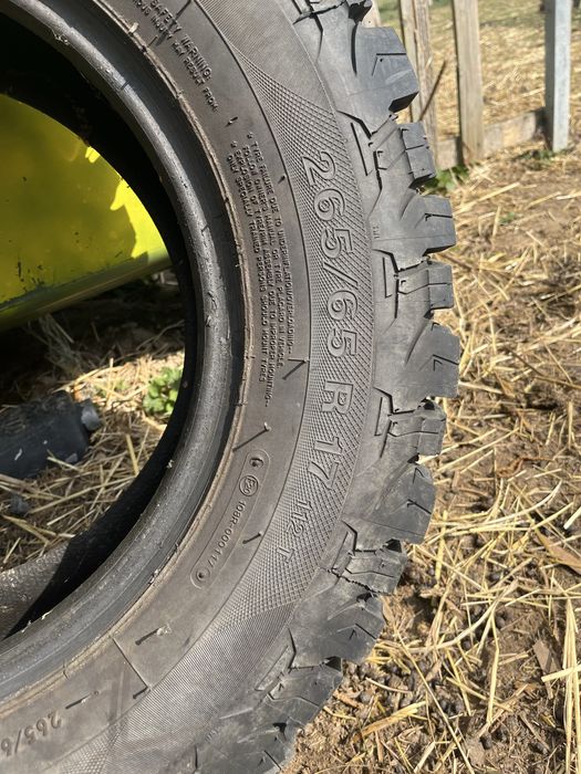 Opony terenowe 4x4 265/65 r17