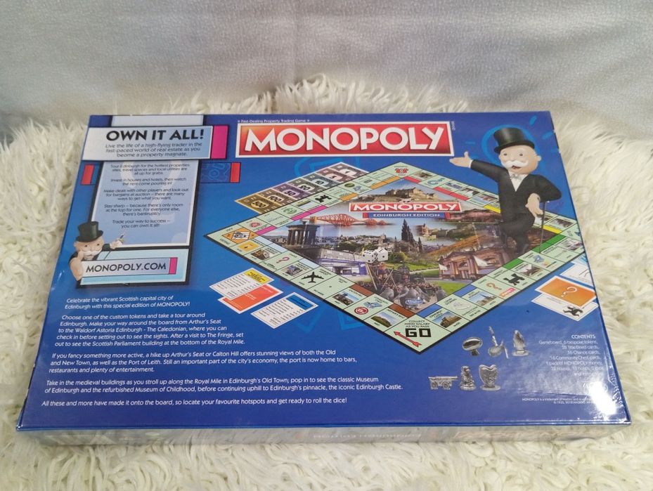Gra planszowa Monopoly Edinburgh Edition