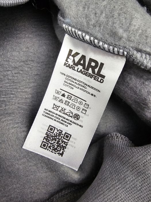 Bluza męska kaptur maly znaczek  Karl lagerfeld premium