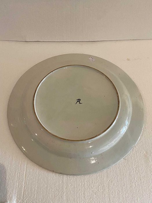 Grande prato de faiança portuguesa Sec. XIX