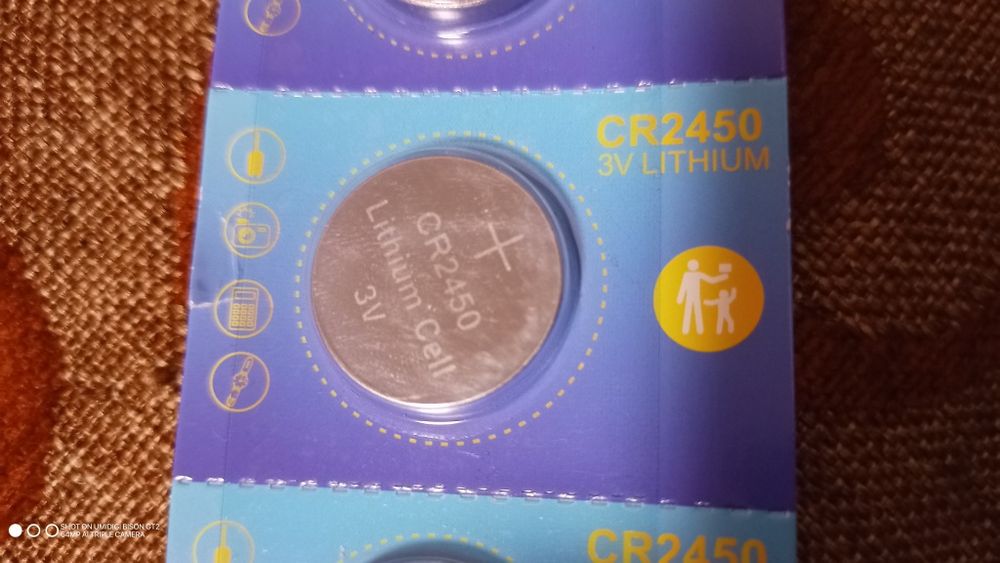 Батарейка літієва CR2450 3V