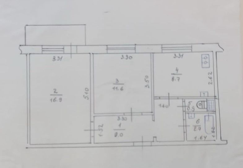 ПРОДАМ 2 кімн. квартиру