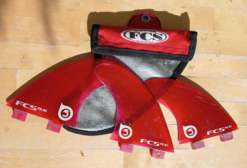 Surfboard fins FCS glass