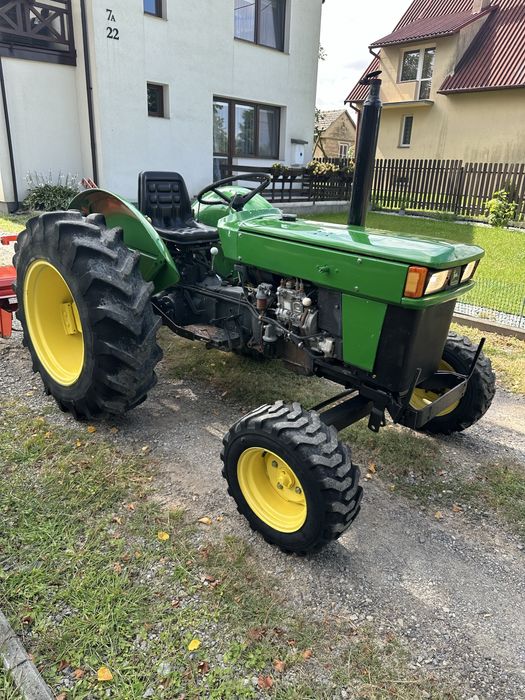 John deere 650 20km z glebogryzarka kuhn el43