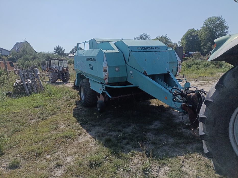 Prasa Mengele 550 fortschritt. Duża kostka