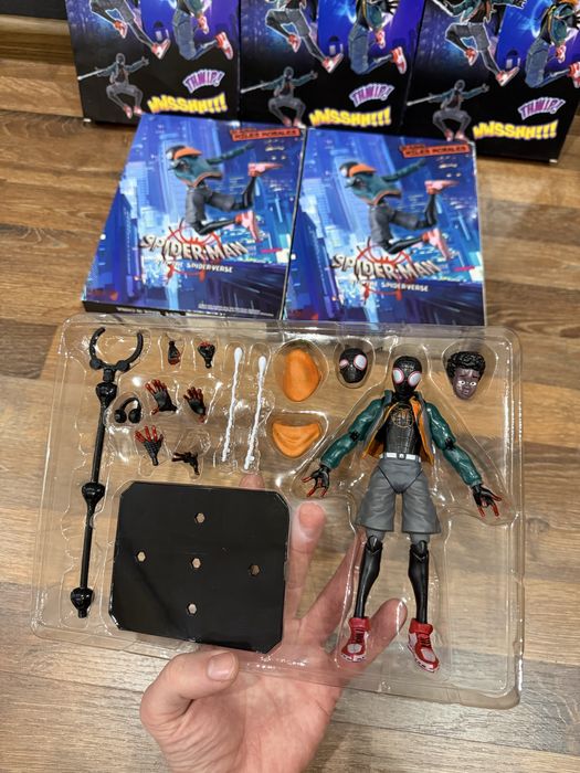 Новая экшен-фигурка Человек-паук Майлз Моралес Spider-Man