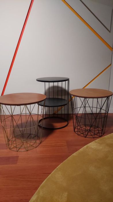 Mesa/Cesto Decorativo