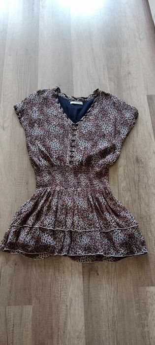Suknia damska panterka.